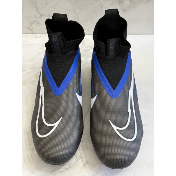 Nike Alpha Menace Elite 3 Football Cleats Black Royal Blue Men\'s Size 11 US main image 7